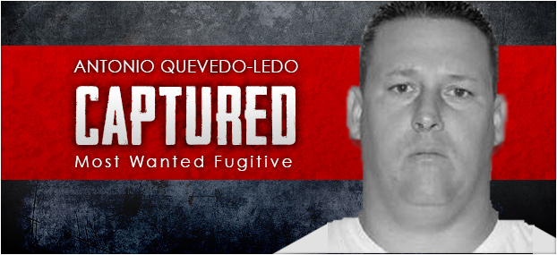 Captured Fugitive Antonio Ledo