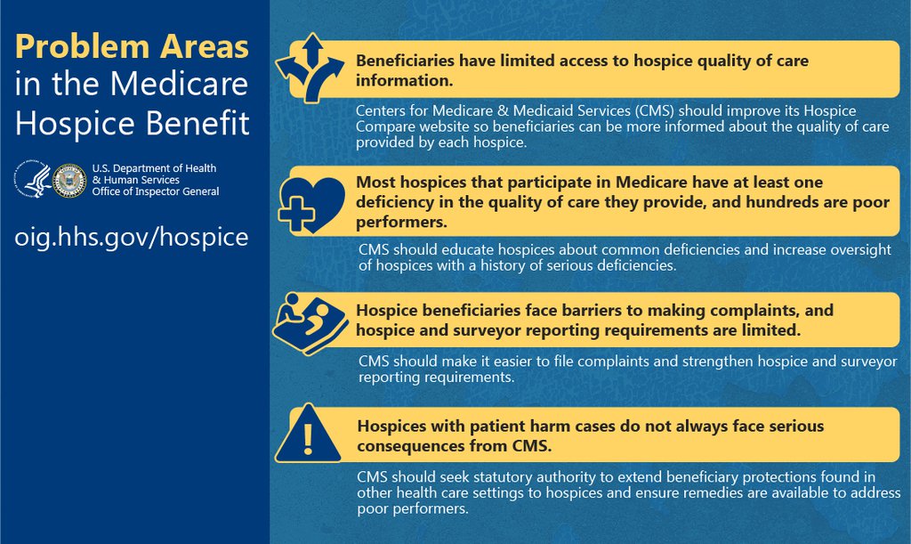 2019: Vulnerabilities In Hospice Care | Office Of Inspector General ...