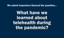 Telehealth During the COVID-19 Pandemic: Lessons Learned by IGs